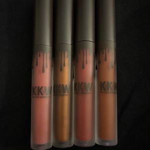 Kylie + KKW lipstick collection